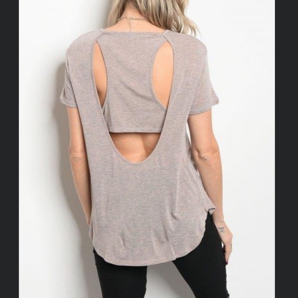 Racer back tee